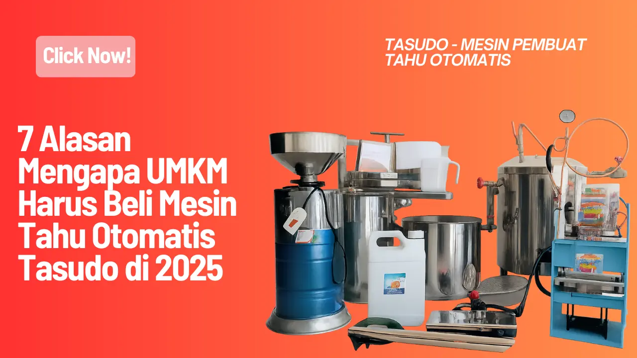 Beli Mesin Tahu Otomatis