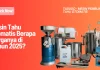 Mesin Tahu Otomatis Berapa Harganya