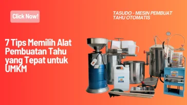 Memilih Alat Pembuatan Tahu
