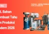 GDL Bahan Membuat Tahu dan Produksi Modern