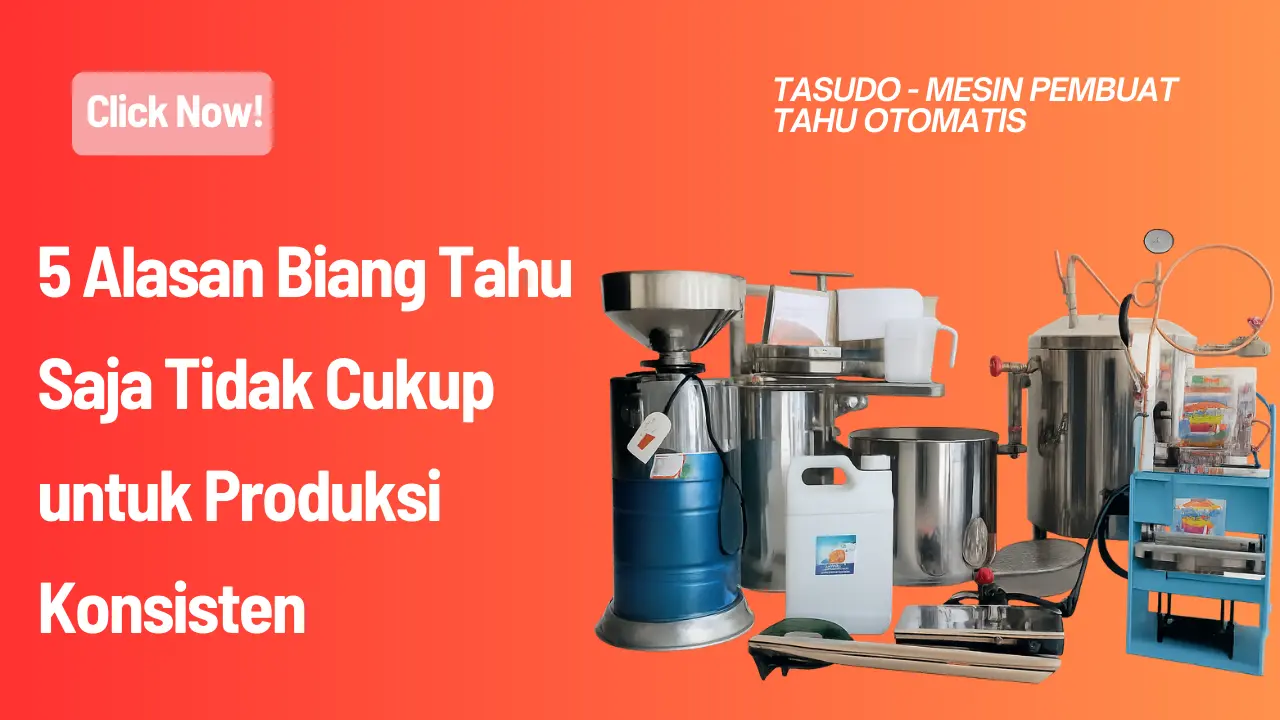 5 Alasan Biang Tahu Saja Tidak Cukup untuk Produksi Konsisten