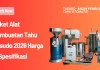 Paket Alat Pembuatan Tahu Tasudo 2026 Harga & Spesifikasi