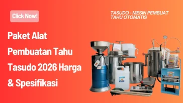 Paket Alat Pembuatan Tahu Tasudo 2026 Harga & Spesifikasi