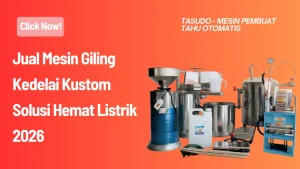 Jual Mesin Giling Kedelai Kustom Solusi Hemat Listrik 2026