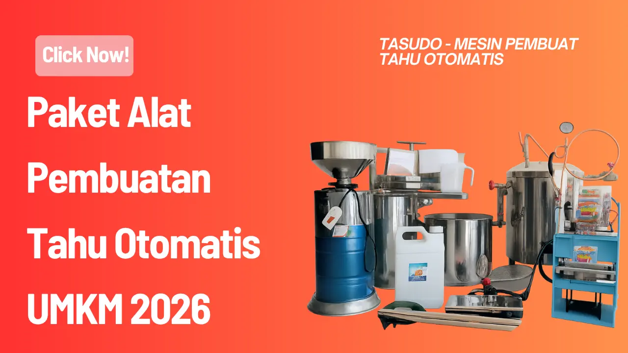 Paket Alat Pembuatan Tahu Otomatis UMKM 2026