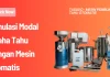 Simulasi Modal Usaha Tahu dengan Mesin Otomatis 2026