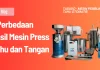 7 Perbedaan Hasil Mesin Press Tahu dan Tangan