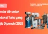 Standar Air untuk Produksi Tahu yang Wajib Dipenuhi 2026