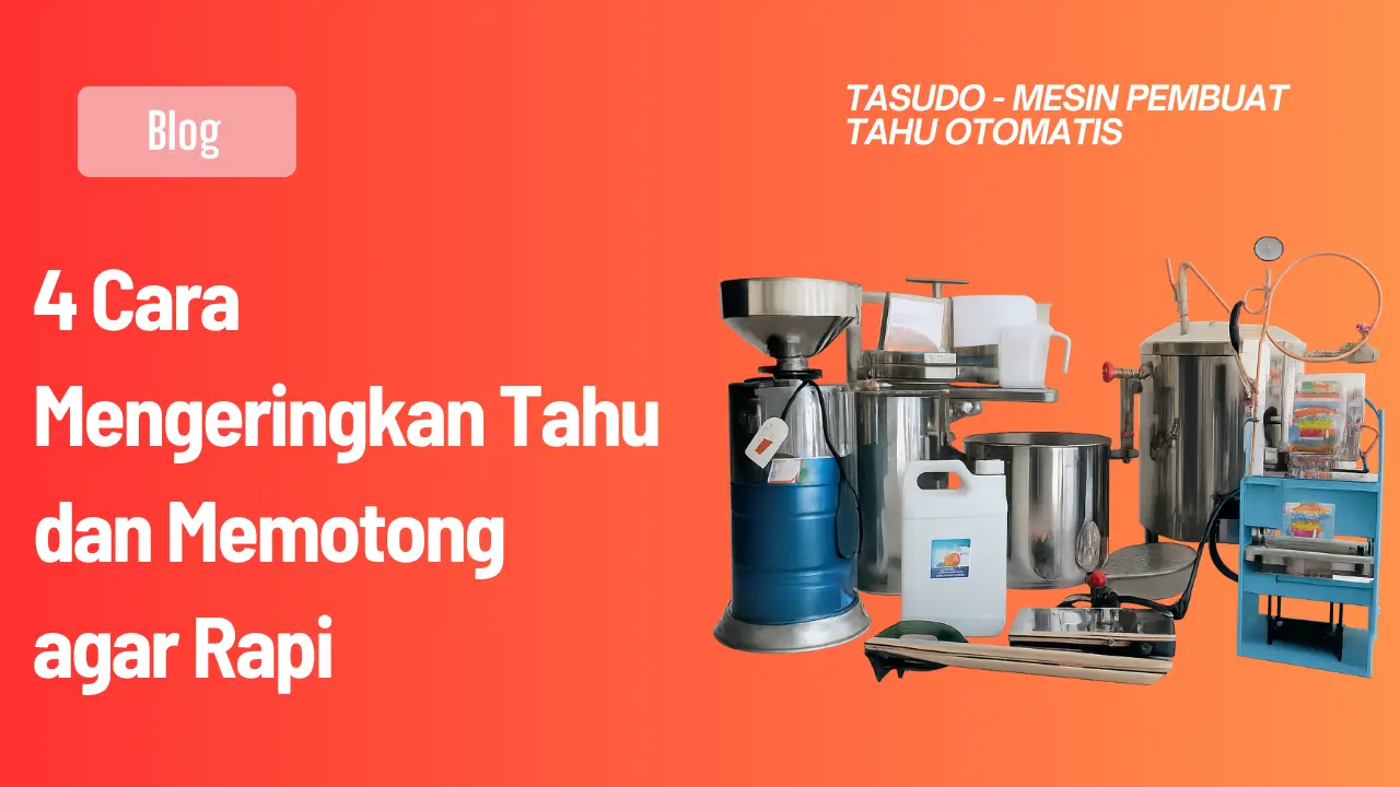 4 Cara Mengeringkan Tahu dan Memotong agar Rapi