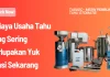7 Biaya Usaha Tahu yang Sering Terlupakan Yuk Atasi Sekarang